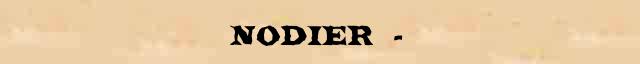  (Nodier)  (1780-1844)       
